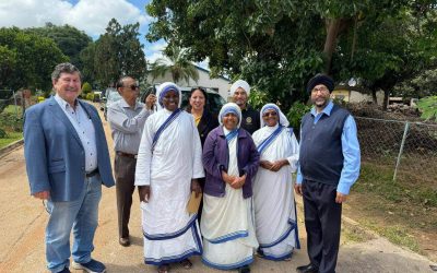 Borehole handover project to Mother Teresa Missionaries of Charity