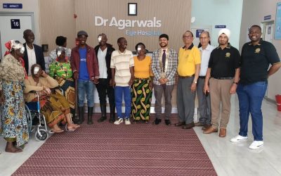 Rotary Club of Lusaka Central Launches “Gift of Sight” Project