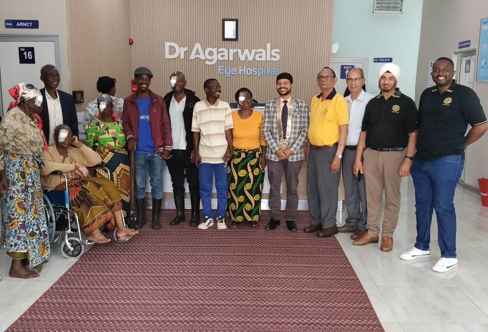 Rotary Club of Lusaka Central Launches “Gift of Sight” Project