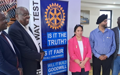 The club celebrated two PHF recipients: PP TS and IPP Monika