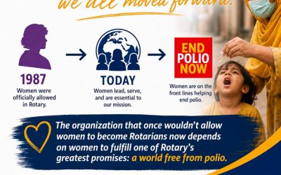 Membership Month August 2026 – a world free from polio